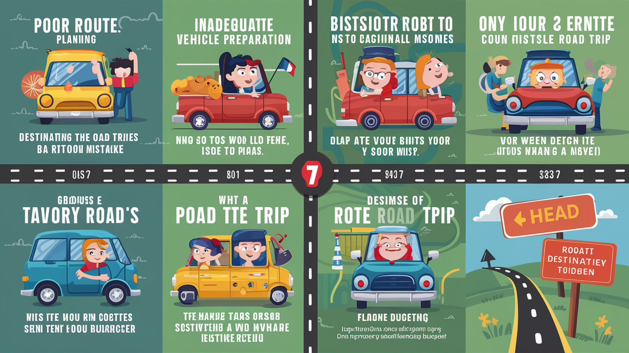 Navigating the Road: Avoiding 7 Common Mistakes When Taking a Road Trip